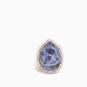TORRID BLUE TEARDROP STATEMENT RING